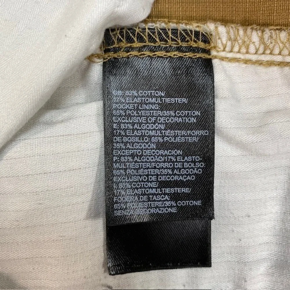 The North Face Mens‎ 38 Regular Ripstop Pants Tan Khaki Hiking Chino Outdoor